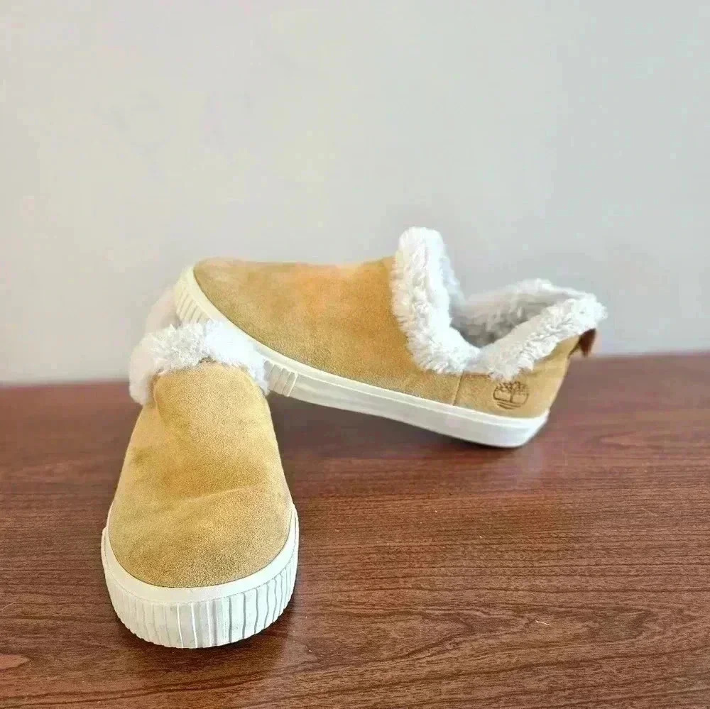 TIMBERLAND WOMEN'S SKYLA BAY WARM LINED SLIP-ON SHOES SIZE 7.5